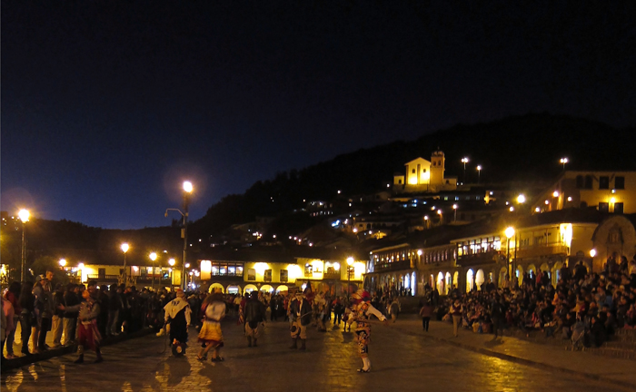 Cusco Sights Plaza de Armas Parade