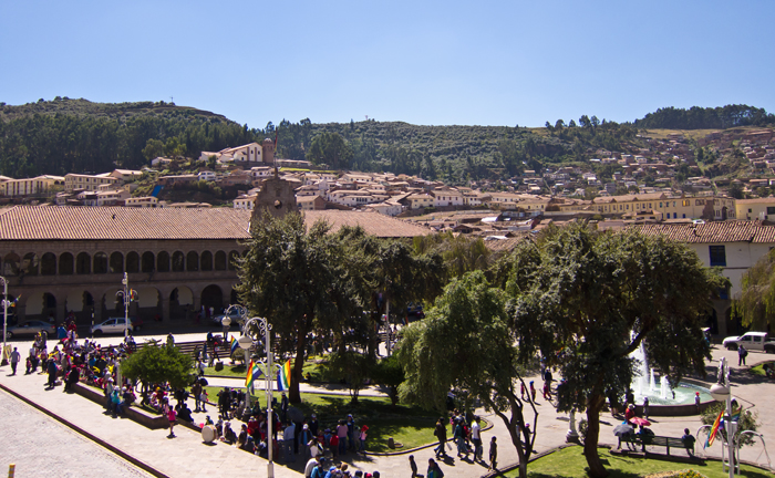 Cusco Sights Plaza Regocijo