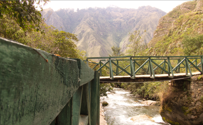 Inca Trail Day 1 Bridge