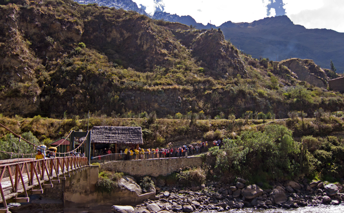 Inca Trail Day 1 Past the Km 81 Entry Point