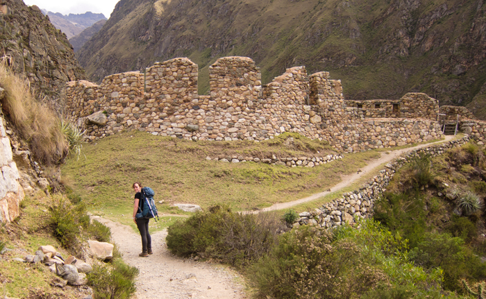 Inca Trail Day 1 Ruins Along the Trail