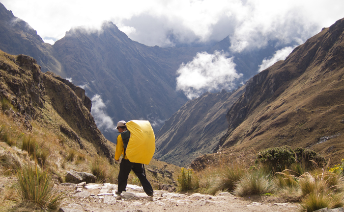 Inca Trail Day 2 Dead Womans Pass Porter