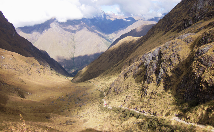 Inca Trail Day 2 Route