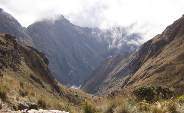 Inca Trail Day 2 The Other Side of Dead Womans Pass 