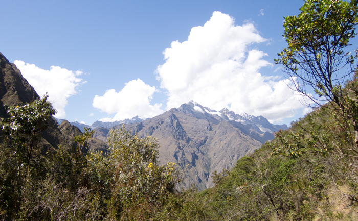 Inca Trail Day 2 Mountain View