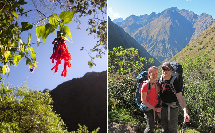 Inca Trail Day 2 Photo Ops Along the Trail