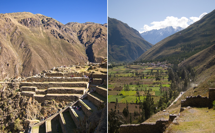 Sacred Valley Ollantaytambo Ruins and Views to Mt. Veronica