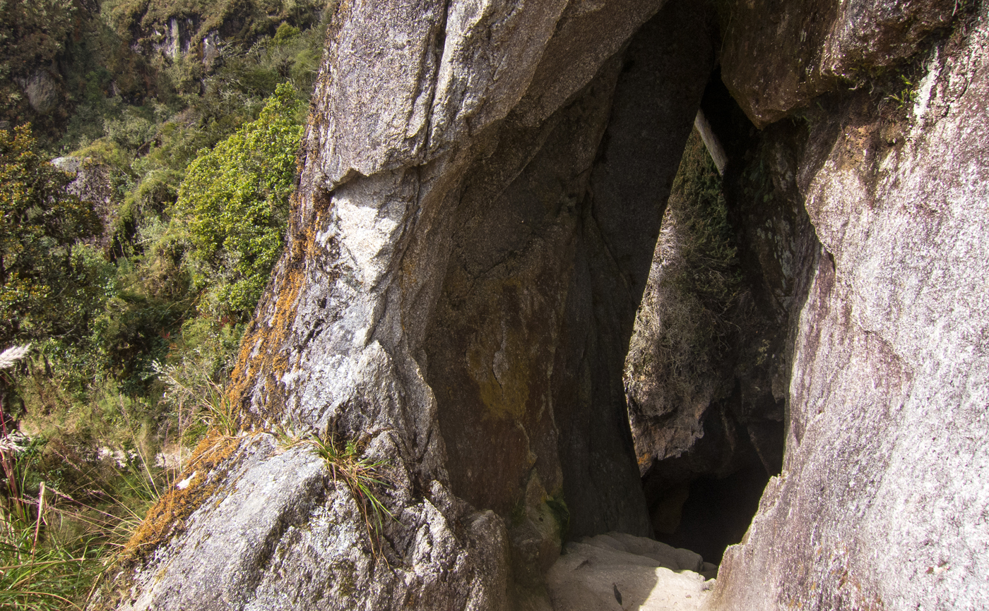 Inca Trail Day 3 Tunnel