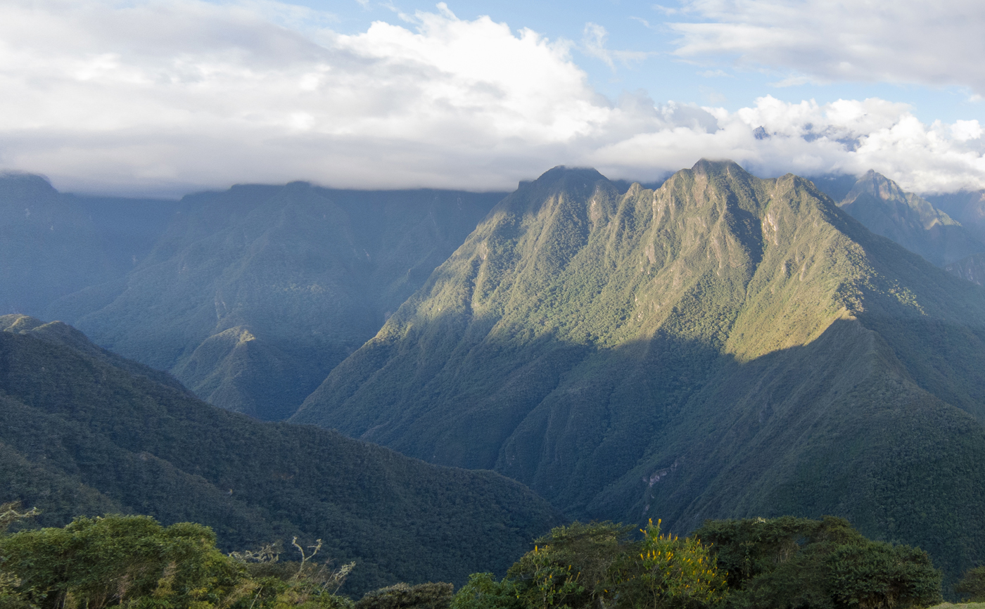 Inca Trail Day 3 Winay Wayna Panorama