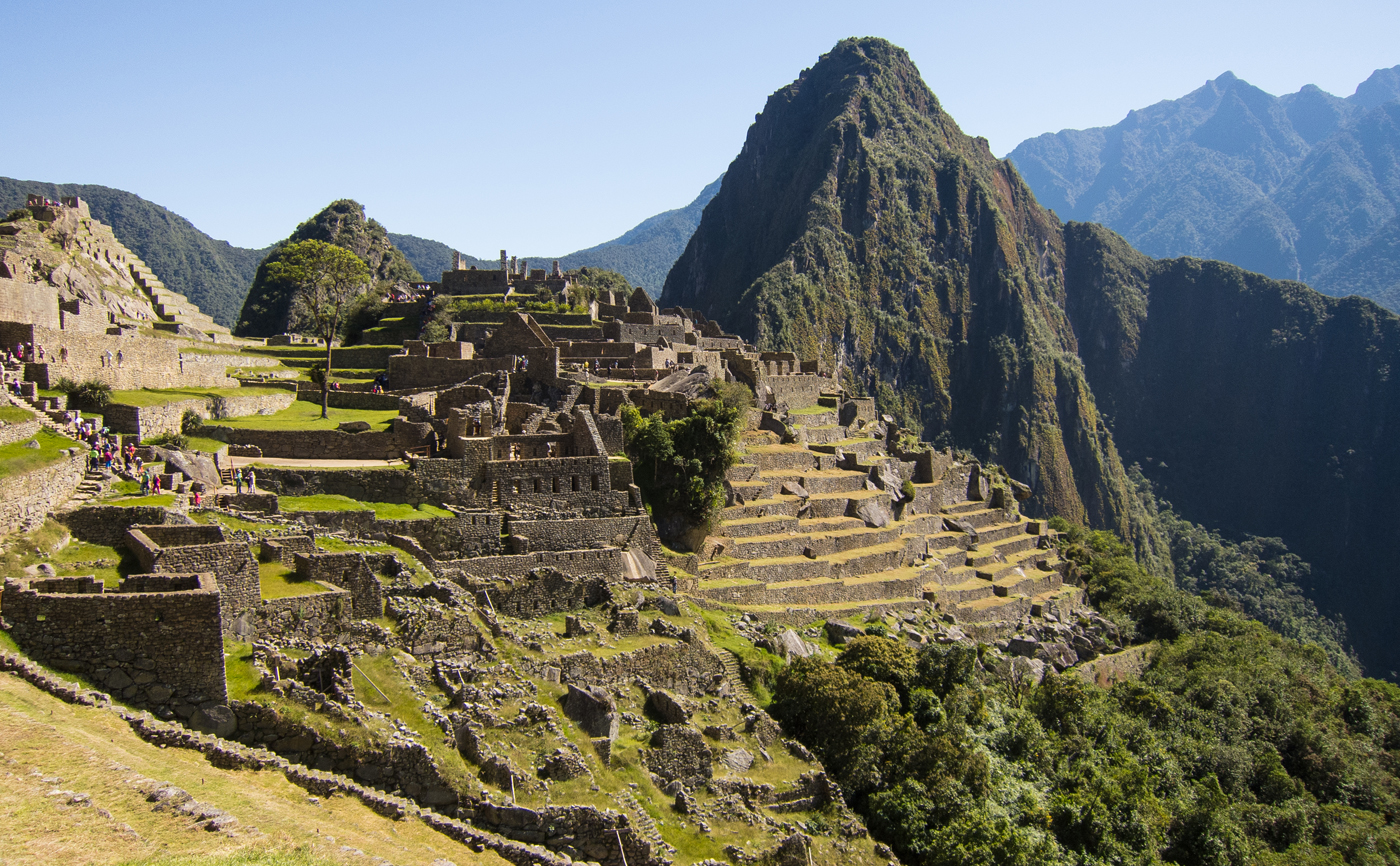 Inca Trail Day 4 Machu Picchu Side View