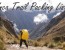 Inca Trail Packing List