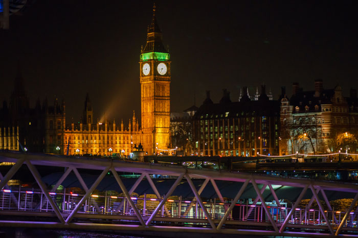 Making of Breadcrumbs Guide - London Westminster and Thames at Night