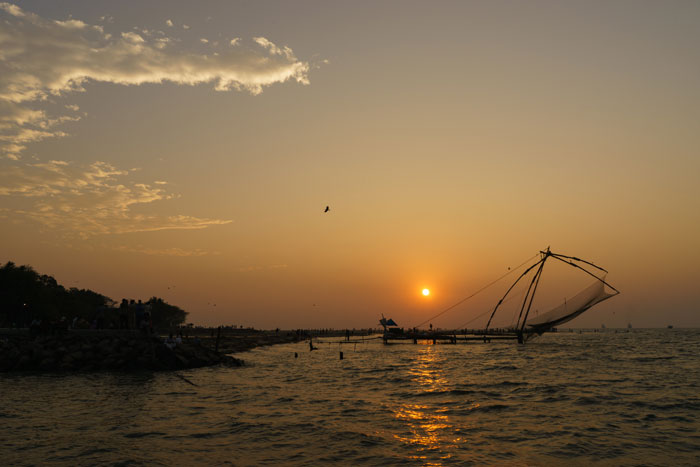 India - Fort Kochi Sunset