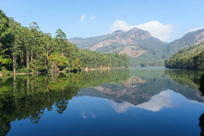 Munnar - reflective lake